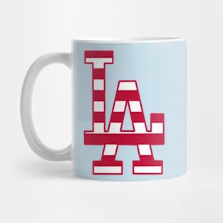 United States Independence Day Letter LA Mug